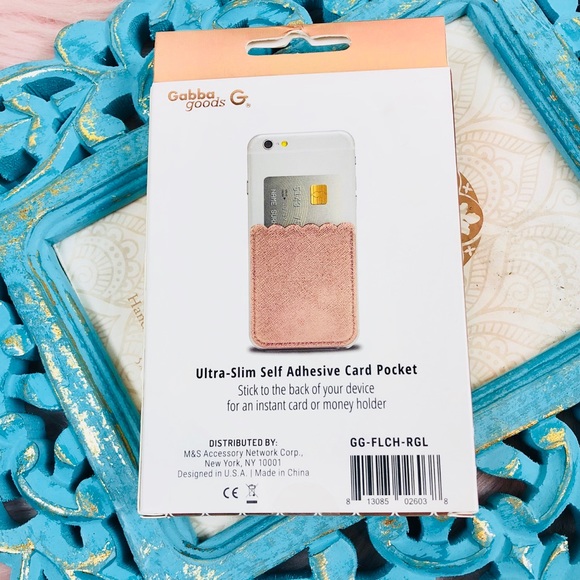 XSOLDX NIB Gabba Goods Scalloped Phone Pocket - Picture 3 of 4